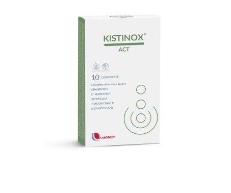 Kistinox Act Integratore contro la cistite 10 compresse