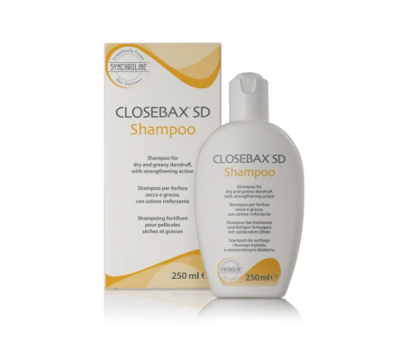 CLOSEBAX SD Shampoo Efficace contro forfora secca o grassa - 250ml