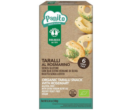 PANITO TARALLI ROSMARINO S/G