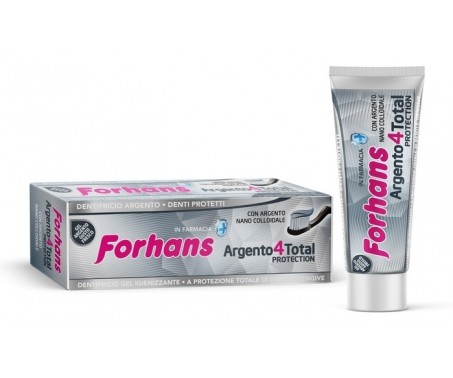 FORHANS DENTIFRICIO SILVER4WHITE 75ML