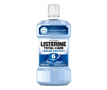 Listerine Colluttorio, Total Care, Protezione Tartaro, 500ml