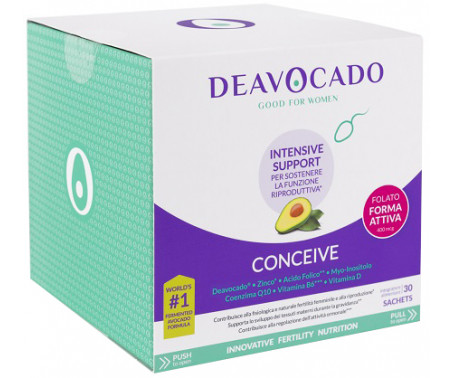 Deavocado Conceive Integratore fertilità 30 Bustine