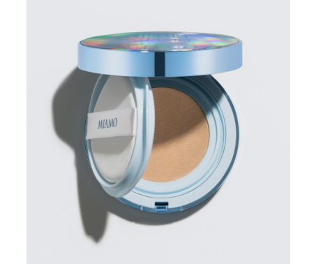 MIAMO Second Skin Mesh Cushion Foundation con Protezione SPF 50 - Shade Ivory-