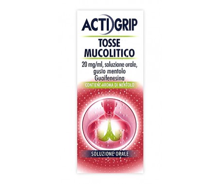 Actigrip Tosse Grassa Mucolitico per Catarro