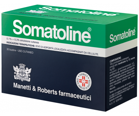 Somatoline - Emulsione Cutanea Anti-cellulite 0,1% + 0,3% - 30 Bustine