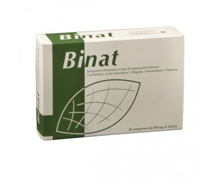 Binat Integratore Unghie Capelli 30 Compresse 15 g