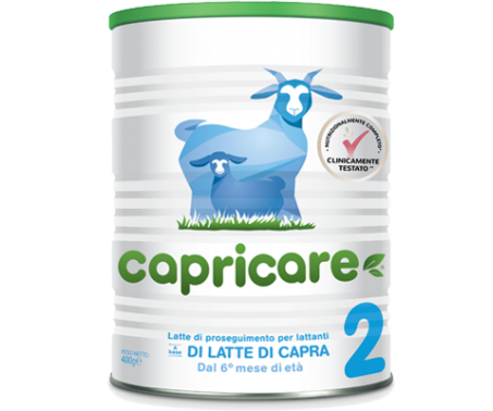 Capricare 2 Latte in polvere intero di capra 6-12 anni 400g