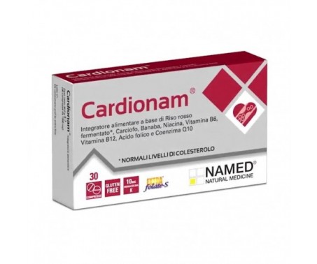 Cardionam - Integratore per il colesterolo - 30 Compresse