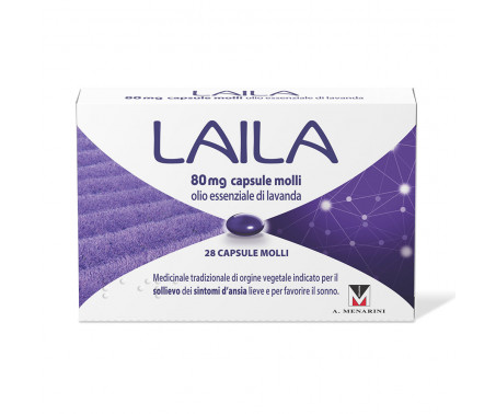 Laila per ansia lieve 28 capsule molli