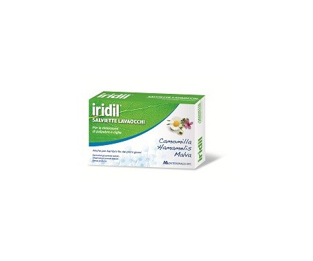 Iridil Salviette Lavaocchi 28 Pezzi