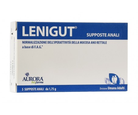 Lenigut Supposte Anali 5 Pezzi