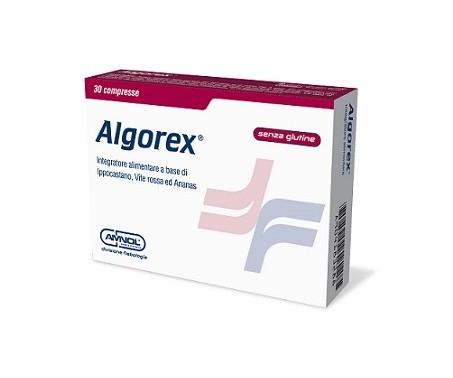 Algorex Integratore Microcircolo Ippocastano Vite Rossa e Ananas 30 Compresse