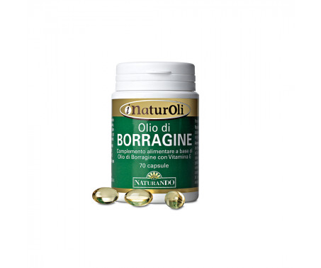 Naturando Olio Di Borragine Integratore 70 Capsule