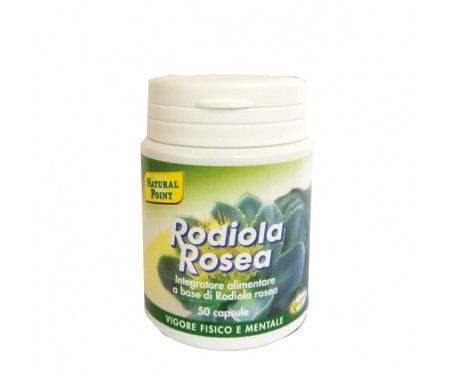 Rodiola Rosea Natural Point - Integratore tonico fisico e mentale - 50 capsule