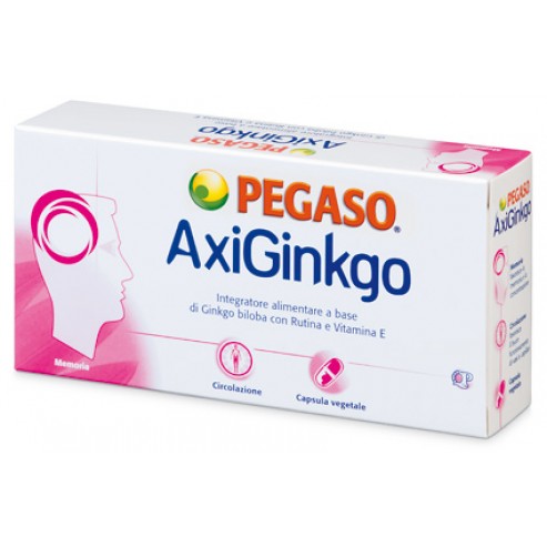 Pegaso Axiginkgo Integratore Circolazione Sanguigna 60 Capsule |  Farmasave.it