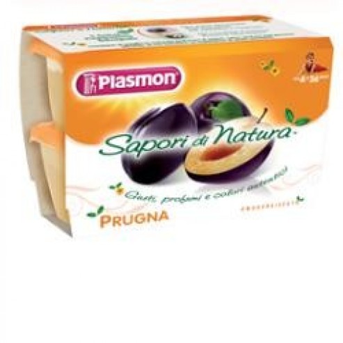 Plasmon Omogeneizzato Di Frutta Alla Prugna Per Bambini 2 Vasetti