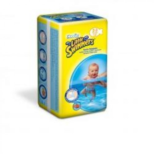 Huggies Little Swimmers Pannolino Costumino Taglia M/P (7-12 Kg