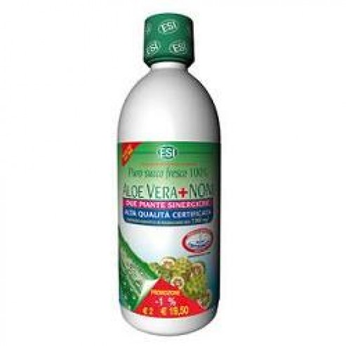 Esi Linea Depurazione e Benessere Aloe Vera Puro Succo + NONI 1000