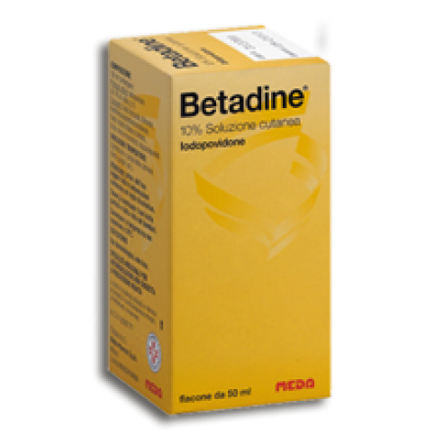 BETADINE 10% SOLUZIONE CUTANEA 039175017 - Farmavola