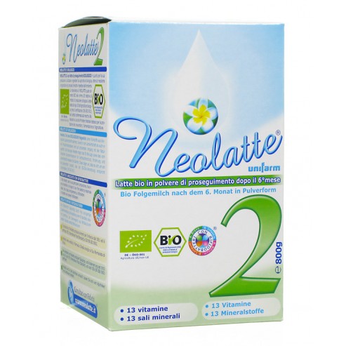 Neolatte 2 Latte bio in polvere dopo il 6